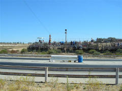 A view of the starting line